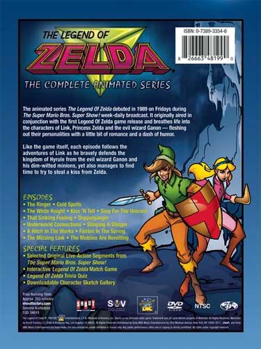 The Legend of Zelda: The Complete Animated Series front