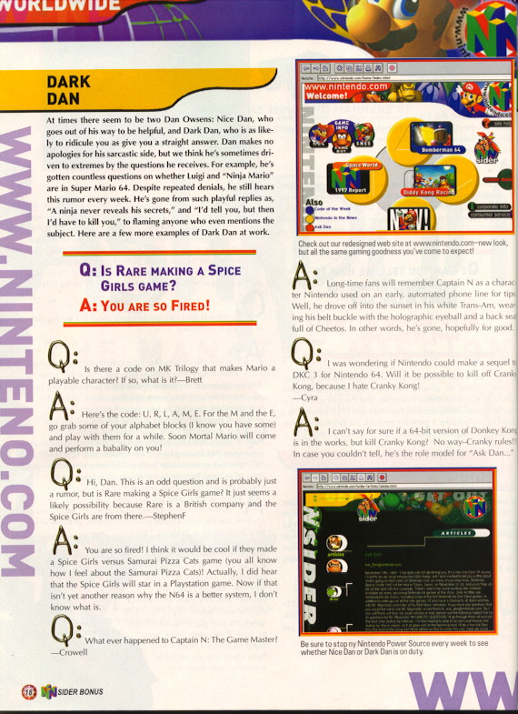 Nintendo Power, Volume 104