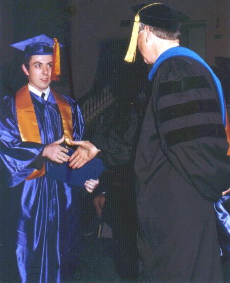 Me graduating from CFCC