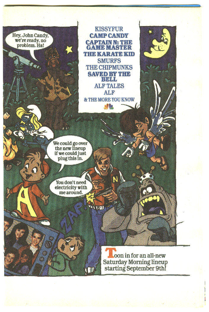 NBC Comic Book Advertisement, Page 2